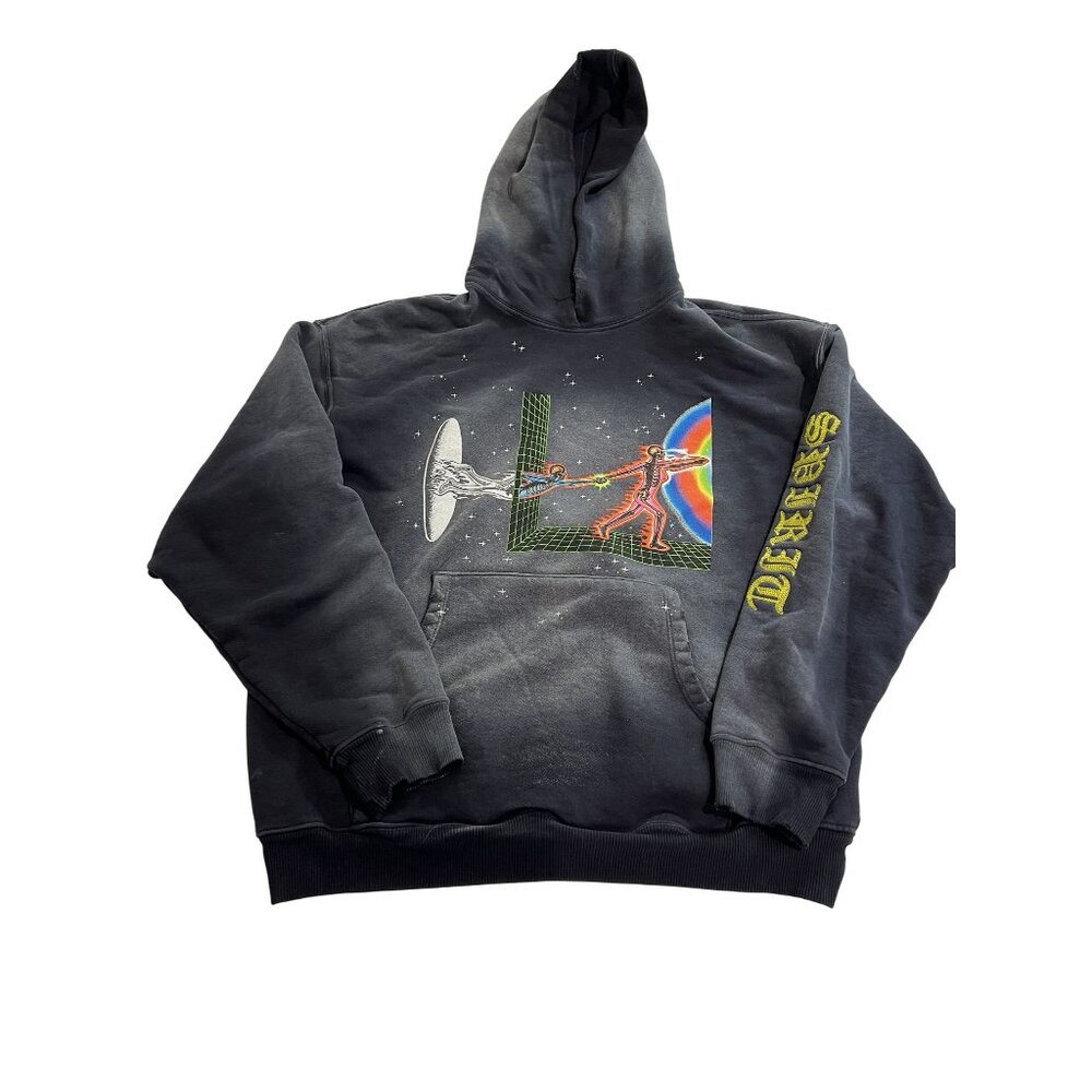 Alchemist x Marcus Alvarado Time and Space Hoodie in Black
